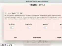 Sites similar to vondelhotels.com