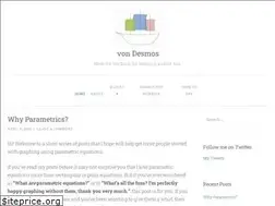 Sites similar to vondesmos.wordpress.com