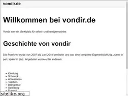 Sites similar to vondir.de