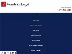 Sites similar to vondranlegal.com