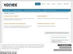 Sites similar to vonex.de