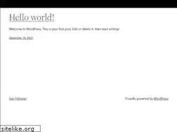 Sites similar to vonfalconer.com