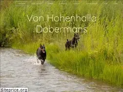 Sites similar to vonhohenhalladobermans.com