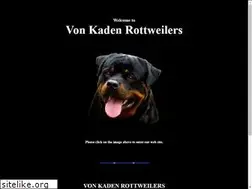 Sites similar to vonkadenrottweilers.com