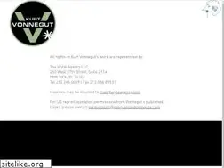 Sites similar to vonnegut.com