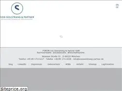 Sites similar to vonseelstrang-partner.de