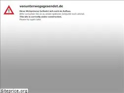 Sites similar to vonunterwegsgesendet.de