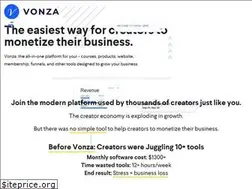 Sites similar to vonza.com
