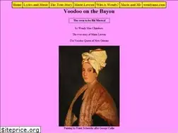 Sites similar to voodooonthebayou.net