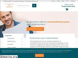 Sites similar to voorbeeldcontract.nl