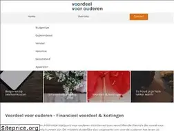Sites similar to voordeelvoorouderen.nl