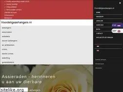 Sites similar to voordeligeashangers.nl