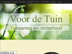 Sites similar to voordetuin.com