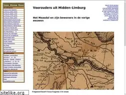 Sites similar to voorouderslimburg.nl