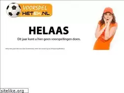 Sites similar to voorspelhetek.nl