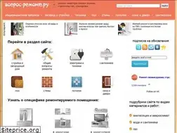 Sites similar to vopros-remont.ru