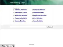Sites similar to voraciously.com