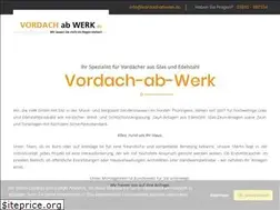 Sites similar to vordachabwerk.de