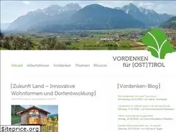 Sites similar to vordenken-osttirol.at