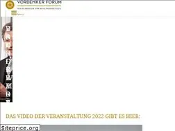 Sites similar to vordenker-forum.de