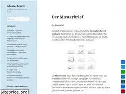 Sites similar to vorlage-musterbriefe.de