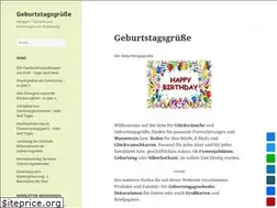 Sites similar to vorlagen-geburtstagsgruesse.de