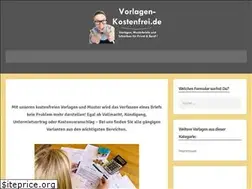 Sites similar to vorlagen-kostenfrei.de