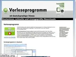 Sites similar to vorleseprogramm.aheadz.de