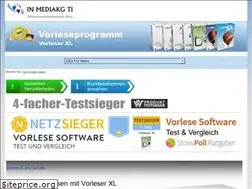 Sites similar to vorleser-xl.de