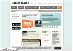 Sites similar to vorleser.net