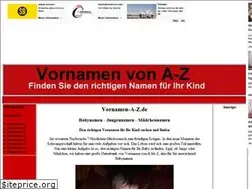 Sites similar to vornamen-a-z.de