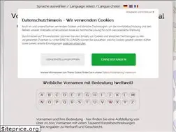 Sites similar to vornamen-liste.de