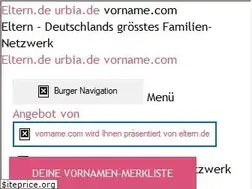 Sites similar to vornamen.com