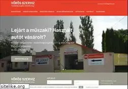 Sites similar to vorosszerviz.hu