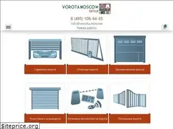 Sites similar to vorota.moscow