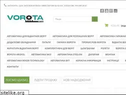 Sites similar to vorota.rv.ua