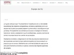 Sites similar to vorpalsound.com