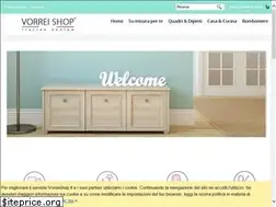 Sites similar to vorreishop.it