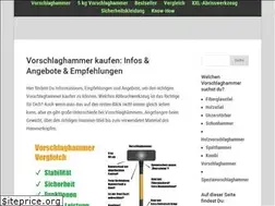 Sites similar to vorschlaghammer-kaufen.de