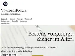 Sites similar to vorsorge-kanzlei.de
