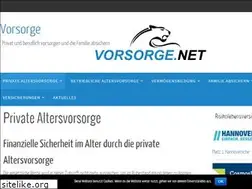 Sites similar to vorsorge.net