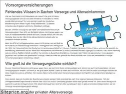 Sites similar to vorsorgedurchblick.de