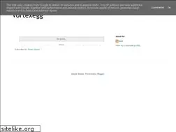 Sites similar to vortexegg.blogspot.com