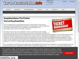 Sites similar to vorverkaufsstellen.info