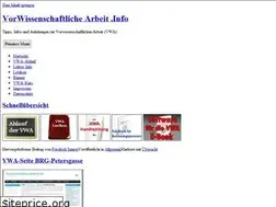 Sites similar to vorwissenschaftlichearbeit.info