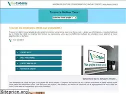 Sites similar to vos-credits.fr
