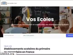 Sites similar to vos-ecoles.com