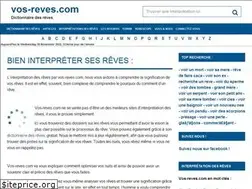 Sites similar to vos-reves.com