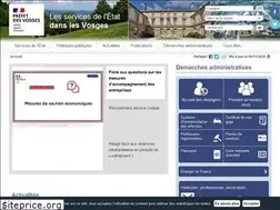 Sites similar to vosges.gouv.fr