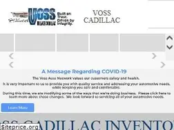 Sites similar to vosscadillac.com